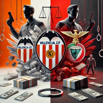 Valencia si <span style='background:#EDF514'>BENFICA</span>, investigate pentru posibile nereguli in transferuri