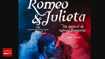 Musicalul fenomen Romeo si Julieta, varianta pop-rock, are premiera la Teatrul National de <span style='background:#EDF514'>OPERETA</span> si Musical Ion Dacian