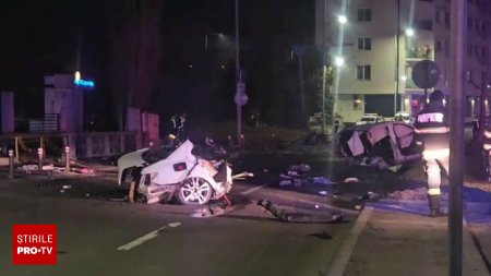 Cum s-a petrecut accidentul infiorator din Mamaia, unde o masina s-a rupt in doua. O persoana a murit si trei sunt ranite