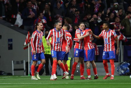 Atletico Madrid - Real Madrid, in returul optimilor Ligii Campionilor » Gol in secunda 27