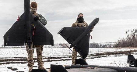 Ucrainenii au creat o drona artizanala asemanatoare cu Shahed. Imaginile publicate de Brigada Azov