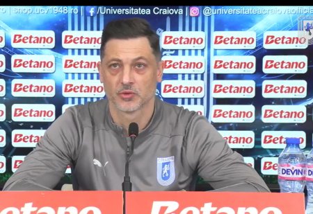 Face Universitatea Craiova <span style='background:#EDF514'>MEMORIU</span>? Mirel Radoi, intrebat direct la conferinta