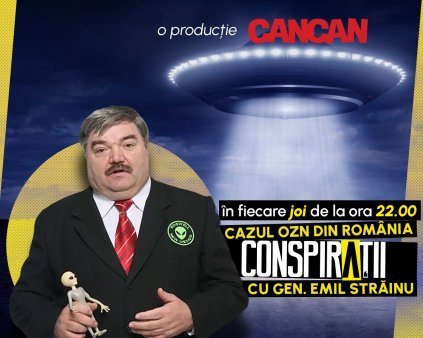 Conspiratii cu Gen. Emil Strainu - o noua editie captivanta, joi, de la 22:00