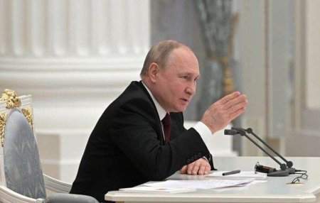 Putin anunta ca 'sustine armistitiul, cu cateva rezerve'