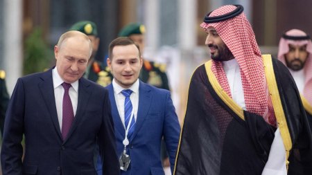 Putin l-a sunat peste noapte pe printul mostenitor saudit, dupa discutiile intre Ucraina si SUA de la Jeddah