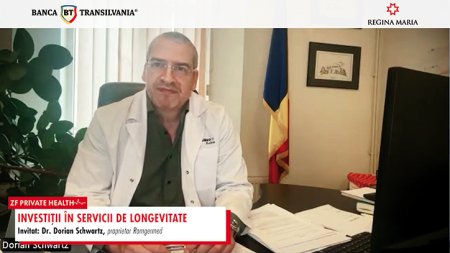 ZF Private Health.Dorian Schwartz, <span style='background:#EDF514'>ROMGERMED</span>: Am continuat dezvoltarea, am extins sectia de spitalizare de zi si am deschis un departament de longevitate si slabit in spital