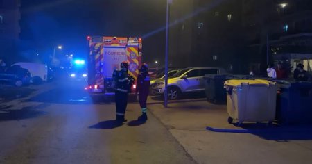 Incendiu cu degajari mari de fum intr-o parcare subterana in judetul Ilfov. S-a emis RO-Alert pentru populatia din zona