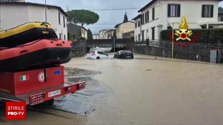 Cod rosu de inundatii in Italia. Apele au atins niveluri fara precedent in ultimele 3 decenii