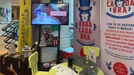 ABRACADABRA - Magie si surprize la Targul Educational Mommy HAI. Teatru la #ARCUB: Bazinul de nord, Cineva are sa vina. Un nou episod Calendarul stravechi