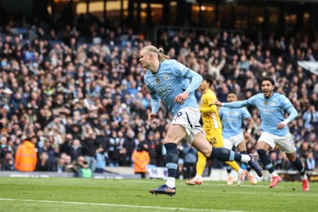 Record ABSOLUT in Premier League pentru Erling Haaland » Ce borna a atins dupa golul cu Brighton