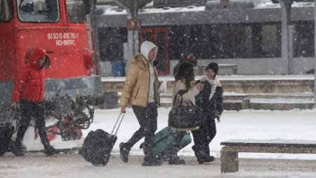 Avertizare meteo ANM de ploi, ninsori, bruma si ger, la jumatatea lui martie. Harta zonelor unde vremea se raceste accentuat