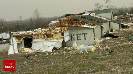 Bilantul mortilor in urma tornadelor din Statele Unite a crescut la 33. Ce mai multe decese au fost raportate in Mississippi