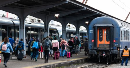 Cum a ramas Gara de Nord Bucuresti fara curent electric. Orarul trenurilor a fost perturbat