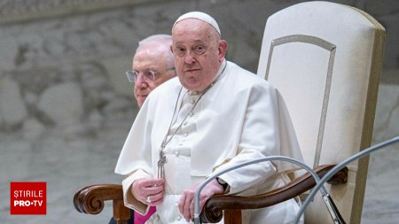 Papa Francisc a transmis un mesaj de pe patul de spital: Trec printr-o perioada de incercare