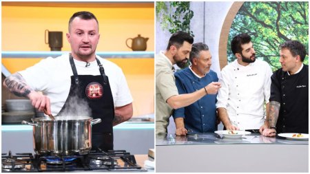 Meniul lui Chef Stefan provoaca o lupta incinsa intre jurati. La auditii, David Mada gateste pentru o noua sansa in bucatarie