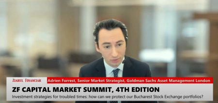 Adrien Forrest, Senior Market Strategist, Goldman Sachs Asset <span style='background:#EDF514'>MANAGEMENT</span> London: Daca vom avea o pace in Ucraina, companiile din Romania care sunt expuse la cresterile din UE vor beneficia cel mai mult, alaturi de cele care pot profita de preturile mici la energie. Companiile care produc materiale sau care ar putea ajuta la reconstructia Ucrainei vor fi bine pozitionate