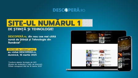 DESCOPERA.ro, cel mai citit site de Stiinta si Tehnologie din Romania!