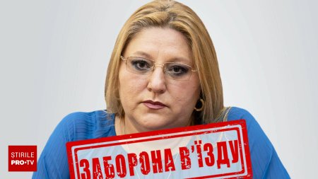 Diana Sosoaca, interzisa pe teritoriul Ucrainei timp de trei ani