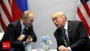 Donald Trump: Astept cu nerabdare convorbirea cu Vladimir Putin. Vom <span style='background:#EDF514'>VEDEA</span> daca putem lucra la un acord de pace