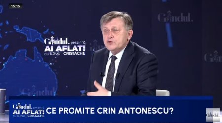 Crin Antonescu: Cariera mea politica de partid s-a incheiat