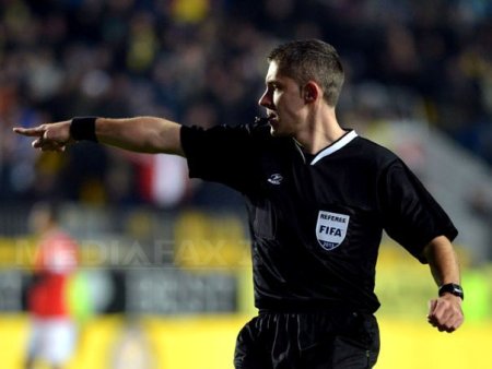 Radu Petrescu va arbitra partida tur dintre Armenia si Georgia din play-off-ul <span style='background:#EDF514'>UEFA NATIONS LE</span>ague