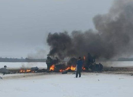 Un elicopter militar rus s-a prabusit in regiunea Leningrad