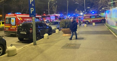 Incendiu la Spitalul Obregia din Capitala. 38 de pacienti ai unitatii medicale s-au autoevacuat