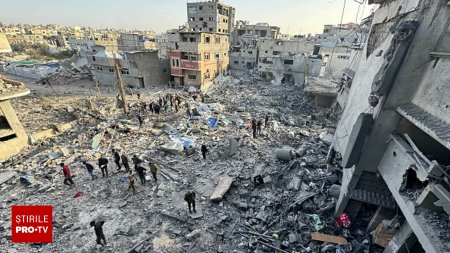 Noi atacuri israeliene in Gaza. Apararea Civila anunta 13 morti si zeci de raniti