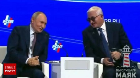 VIDEO. Vladimir Putin a ras cand i s-a spus ca intarzie la discutia cu Donald Trump. Reactii pe X: Isi bat joc de Trump