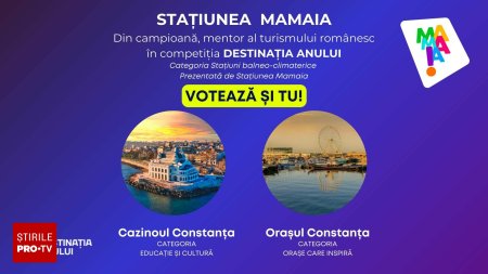 (P) Destinatia Anului 2025: Mamaia, regina litoralului. Cazinoul d<span style='background:#EDF514'>IN CONSTANTA</span> intra in competitie