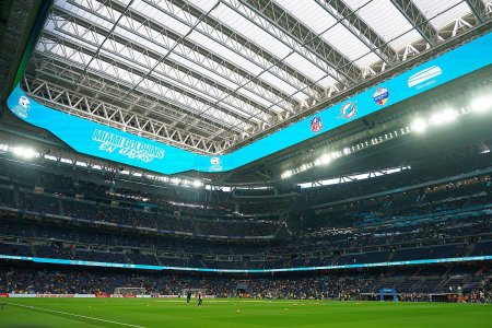 Nebunie pe Bernabeu » Ce trebuie sa faca urgent <span style='background:#EDF514'>REAL MADRID</span> pentru a organiza in toamna un meci de NFL!