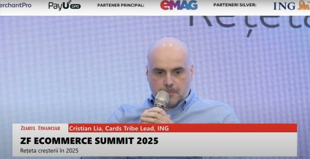 ZF eCommerce Summit 2025. Cristian Lia, Cards Tribe Lead, ING Bank Romania: Ne preocupa intens securitatea platilor. O plata bancara trebuie sa aiba doua caracteristici importante: sa fie rapida si sigura