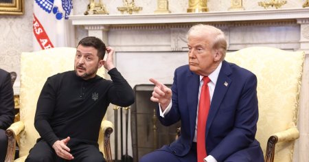 Convorbirea telefonica dintre Donald Trump si Volodimir Zelenski a inceput