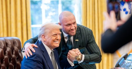 Spala reputatia. <span style='background:#EDF514'>INTALNIREA</span> starului MMA Conor McGregor cu Trump a fost  caracterizata drept sinistra