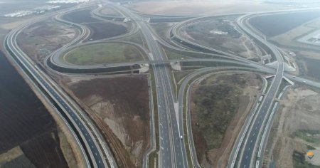 Cele mai mari noduri de autostrada din Romania, construite in trei orase care insumeaza 100.000 de locuitori