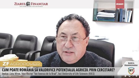 ZF Agropower. Liviu Miron, prorector, Universitatea de Stiintele Vietii 