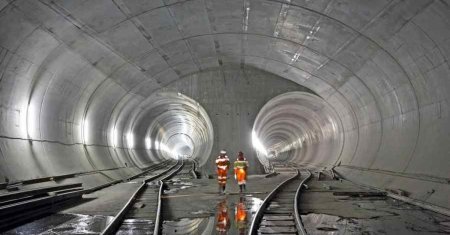 Cel mai lung tunel din lume se afla in inima Europei. Constructia acestui gigant subteran a durat 17 ani