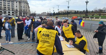 Voluntar AUR, plangere penala cu privire la semnaturile pentru candidatura lui Simion: 