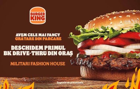 Burger King deschide primul restaurant din 2025 in Militari <span style='background:#EDF514'>FASHION HOUSE</span>, Bucuresti