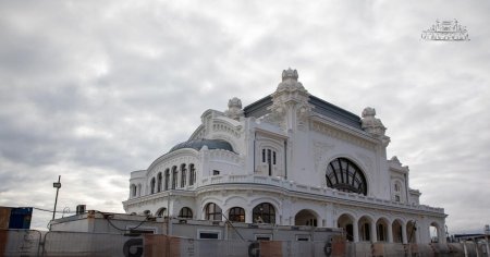 Cazinoul din Constanta este gata si va fi redat publicului. Imagini dinainte si dupa restaurare