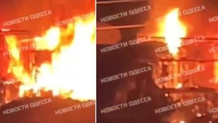 Rusii au atacat masiv cu drone la cateva sute de kilometri de Romania. 15 explozii in Odesa. Sunt victime