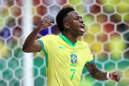 Vinicius a inscris in minutul 90+9, iar <span style='background:#EDF514'>BRAZIL</span>ia a rapus-o pe Columbia!