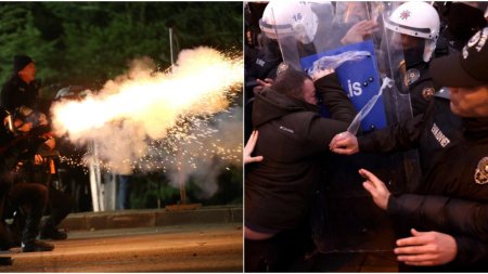 Imaginile haosului si <span style='background:#EDF514'>VIOLENTE</span>lor din Turcia. Protestele se extind, politistii au tras cu gloante de cauciuc. Reactia lui Erdogan