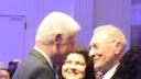 <span style='background:#EDF514'>EMIL</span> Constantinescu: Laudatio pentru Bill Clinton, premiat la Berlin in 