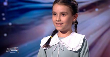 Romanii au talent. Fetita de 10 ani care i-a socat pe jurati. Ce a raspuns la intrebarea ce culoare au ochii lui Dumnezeu