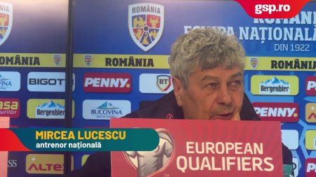 Mircea Lucescu, declaratii dupa infrangerea cu Bosnia: Un arbitraj care le-a permis sa se refaca in teren