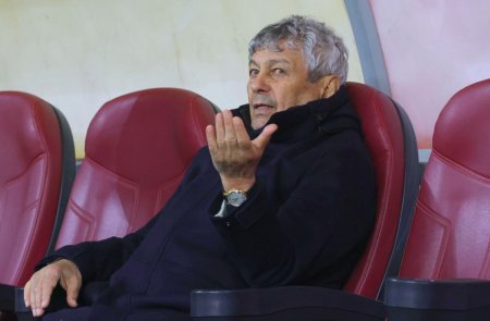 In conferinta, Mircea Lucescu s-a pus scut in fata unui 