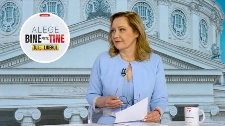 Alege BINE pentru TINE. TU esti LIDERUL. Elena Lasconi, in direct in fata romanilor, la Observator. Principalele declaratii