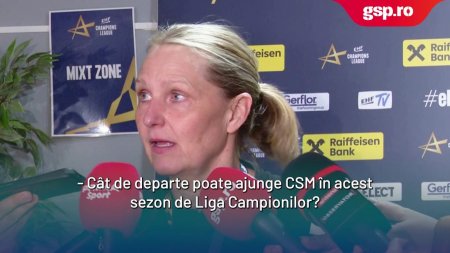 Helle Thomsen, antrenorul lui CSM Bucuresti, dupa succesul cu Rapid: 