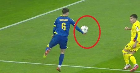 Explicatia incredibila pentru care arbitrul Makkelie nu ar fi acordat penalty Romaniei in meciul cu Bosnia